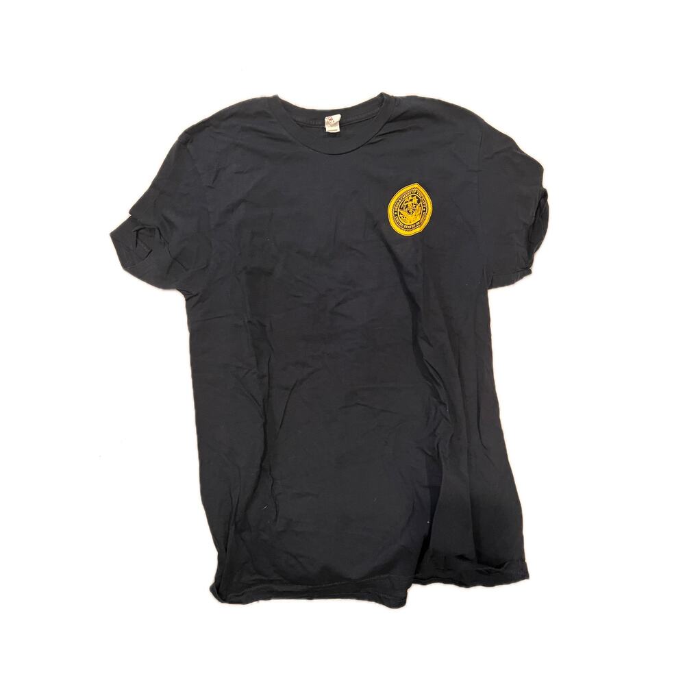 Bayside US Navy Forged By The Sea 100% Cotton T-Shirt Mens L